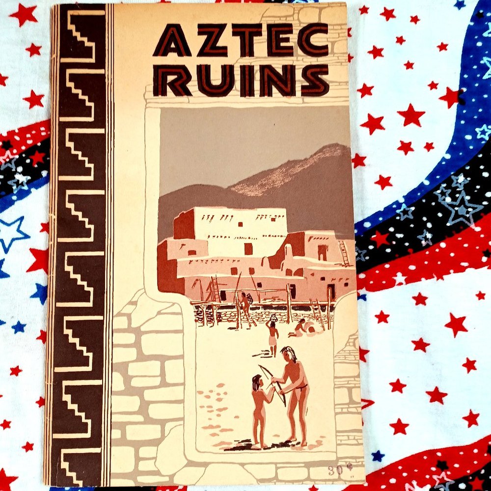 Aztec Ruins John M Corbett 1962 66 Pages National Park Service Illustrated